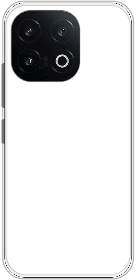 iQOO 13 back cover mockup - customisable soft silicone case