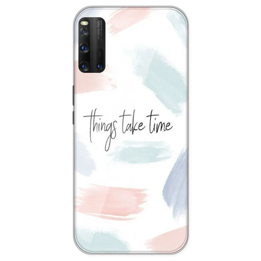 Things Take Time - Printed Silicone Case For IQOO 3