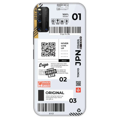 Barcode Labels - Printed Silicone Case For IQOO 3