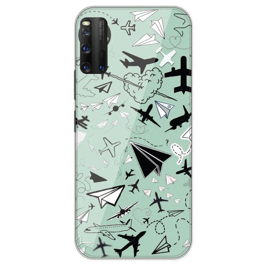 Planes - Printed Silicone Case For IQOO 3