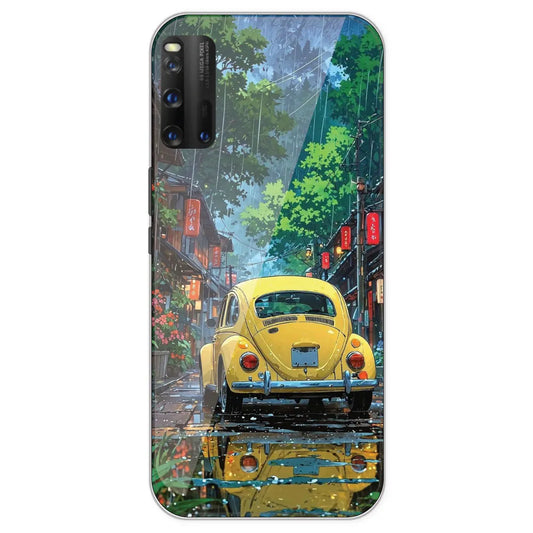 Yellow Bettle  - Printed Silicone Case For IQOO 3