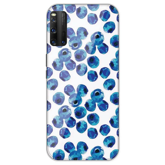 Blueberries - Printed Silicone Case For IQOO 3