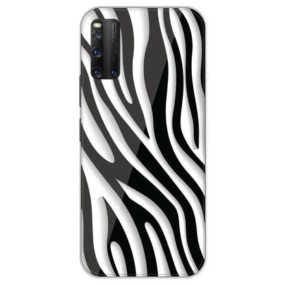 Zebra Print - Printed Silicone Case For IQOO 3