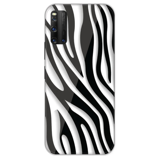 Zebra Print - Printed Silicone Case For IQOO 3
