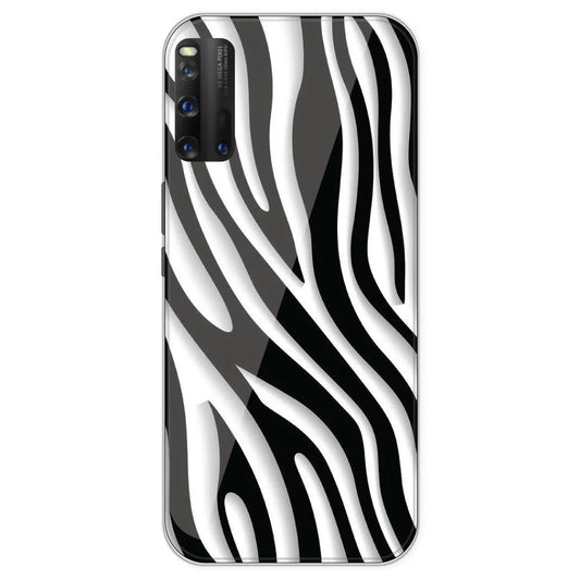 Zebra Print - Printed Silicone Case For IQOO 3
