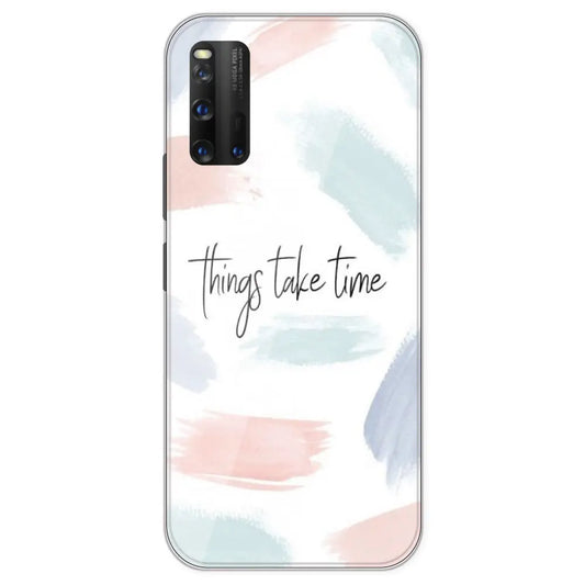 Things Take Time - Printed Silicone Case For IQOO 3