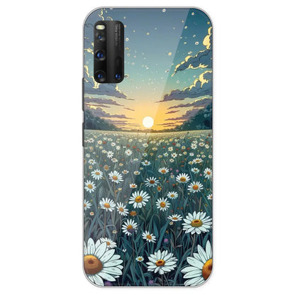 Daisy Sunset - Printed Silicone Case For IQOO 3