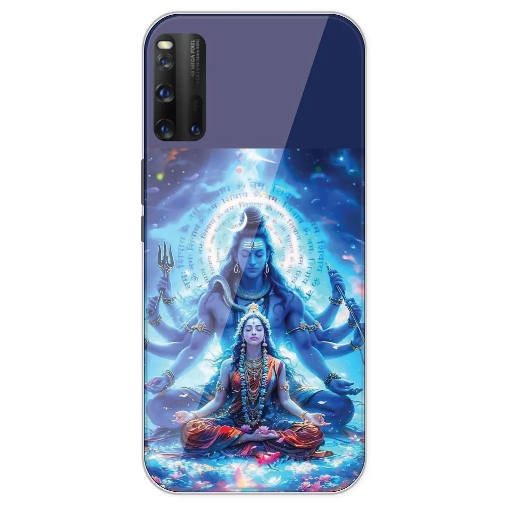 Shiv Parvati - Printed Silicone Case For IQOO 3