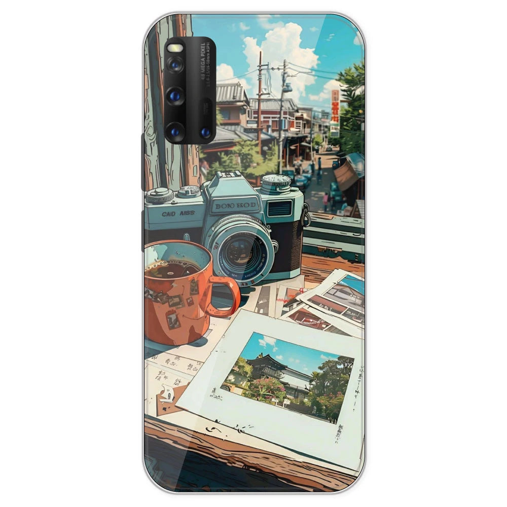 Vintage Camera - Printed Silicone Case For IQOO 3