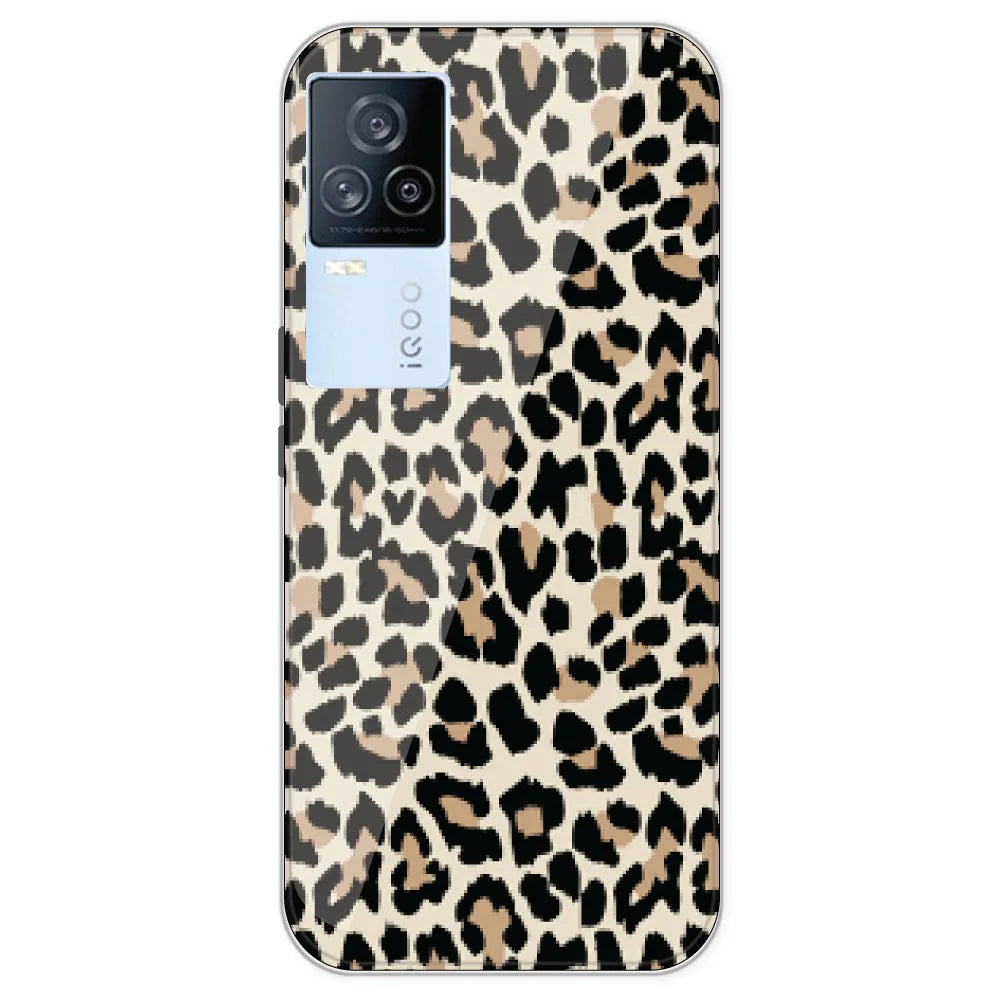 Leopard Print - Printed Silicone Case For IQOO 7 Legend