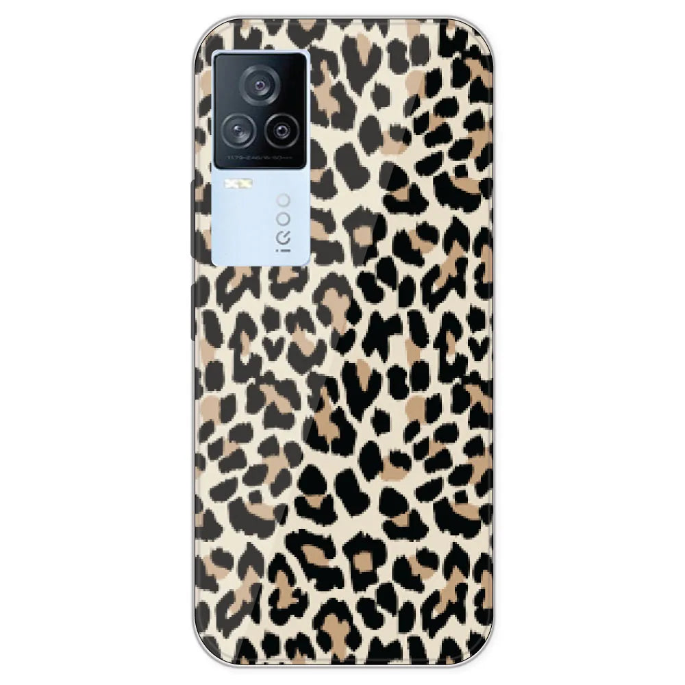 Leopard Print - Printed Silicone Case For IQOO 7 Legend