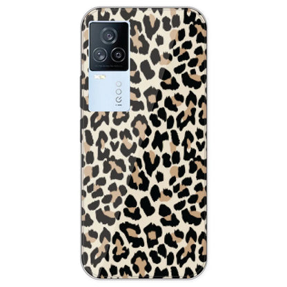 Leopard Print - Printed Silicone Case For IQOO 7 Legend