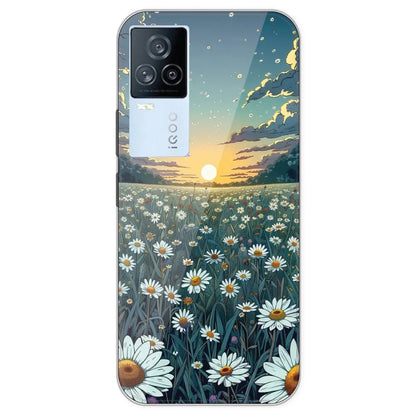 Daisy Sunset - Printed Silicone Case For IQOO 7 Legend