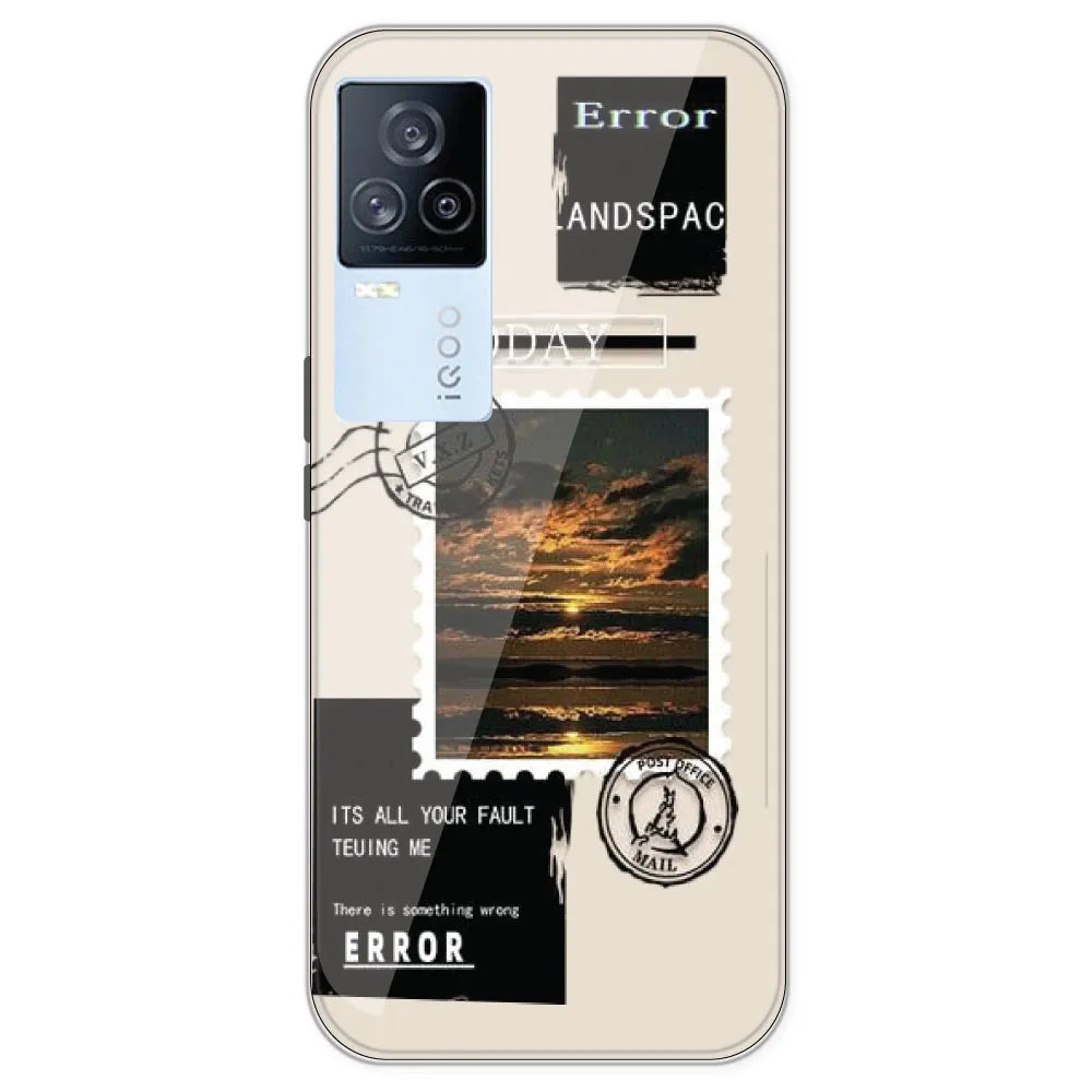 Post Card - Printed Silicone Case For IQOO 7 Legend