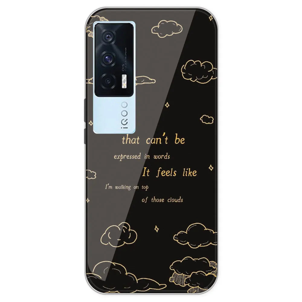 On Top Of Those Clouds - Printed Silicone Case For IQOO 7