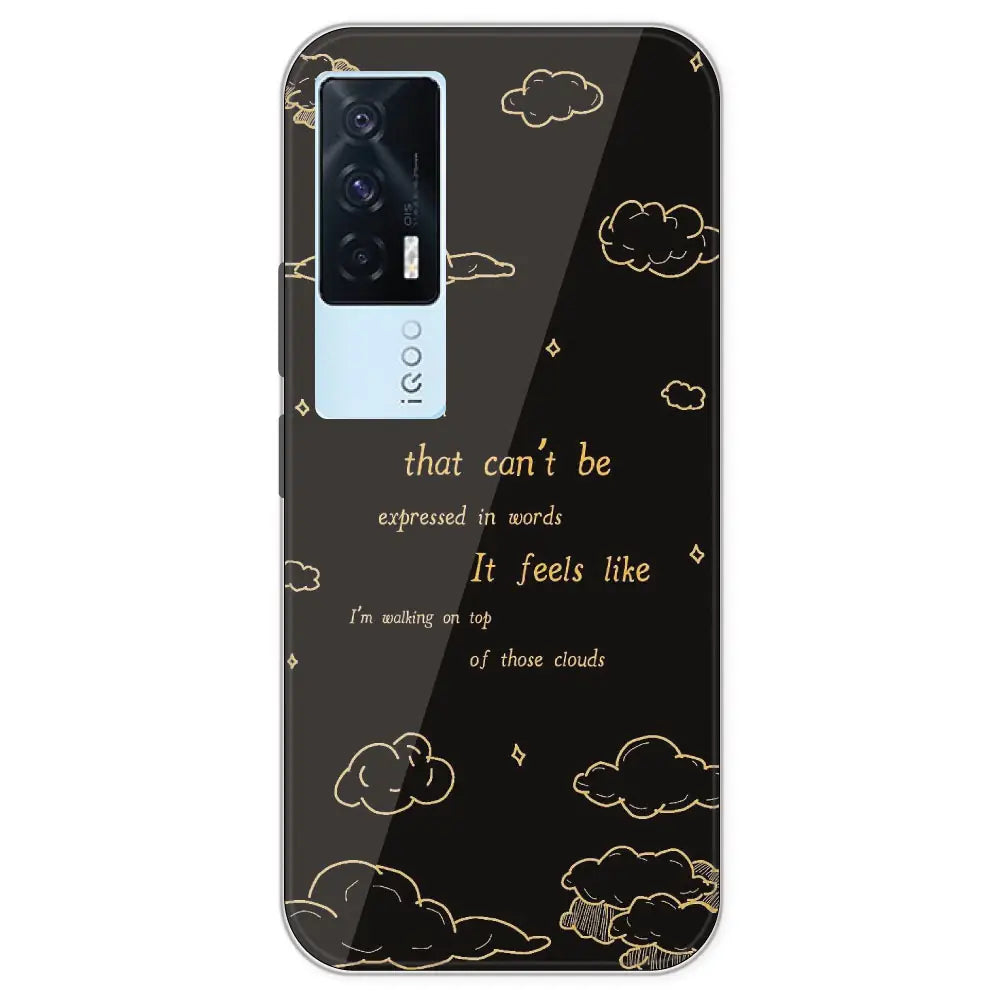 On Top Of Those Clouds - Printed Silicone Case For IQOO 7