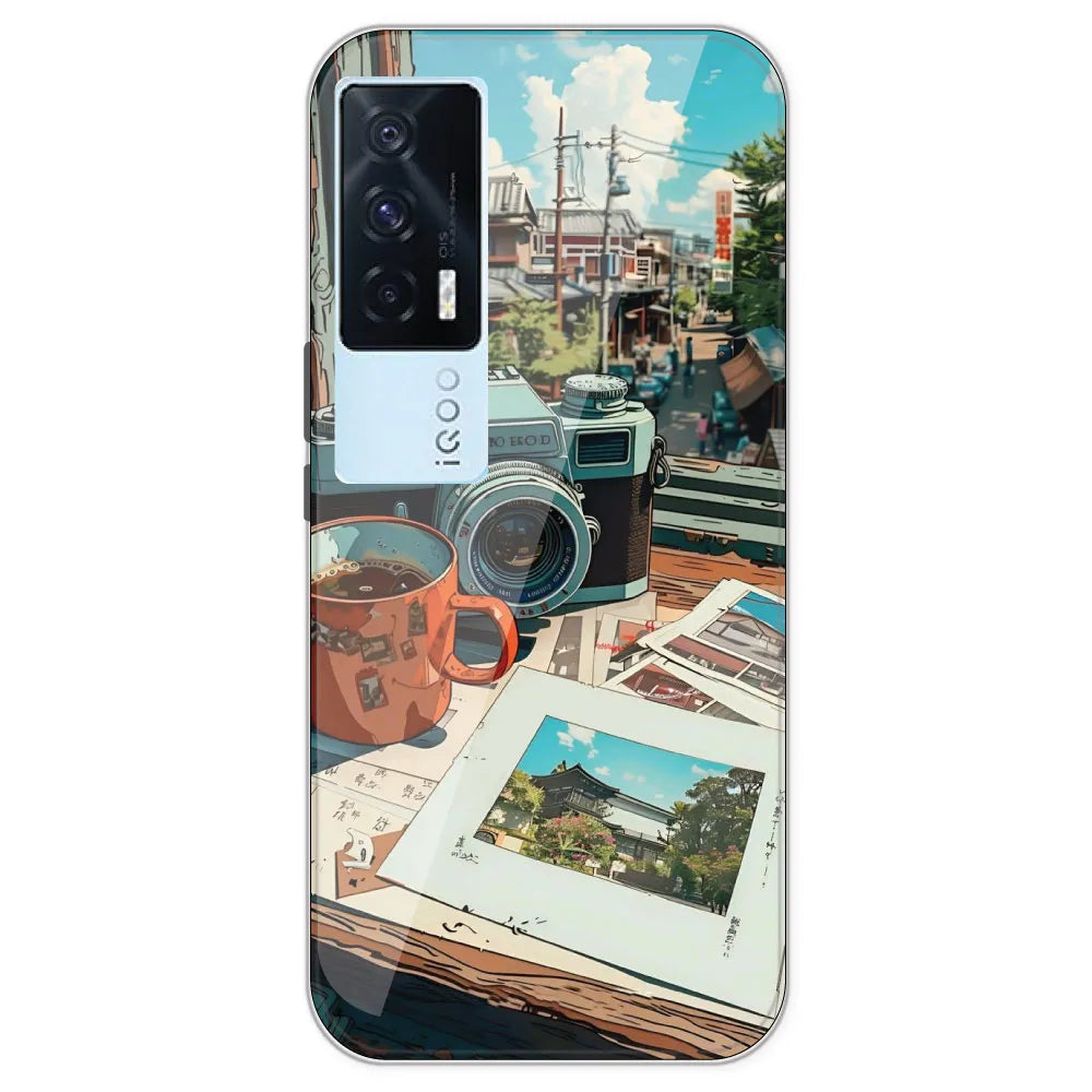 Vintage Camera - Printed Silicone Case For IQOO 7