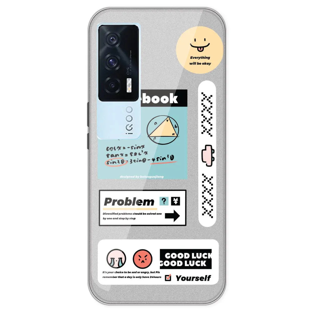 Exam Collage - Printed Silicone Case For IQOO 7