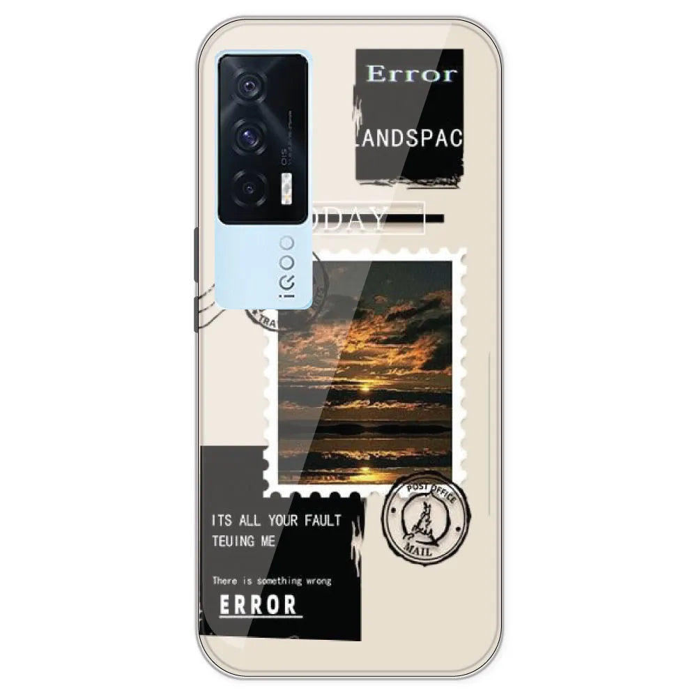 Post Card - Printed Silicone Case For IQOO 7