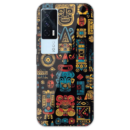 Modern Art - Printed Silicone Case For IQOO 7