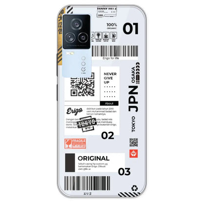 Barcode Labels - Printed Silicone Case For IQOO 7 Legend