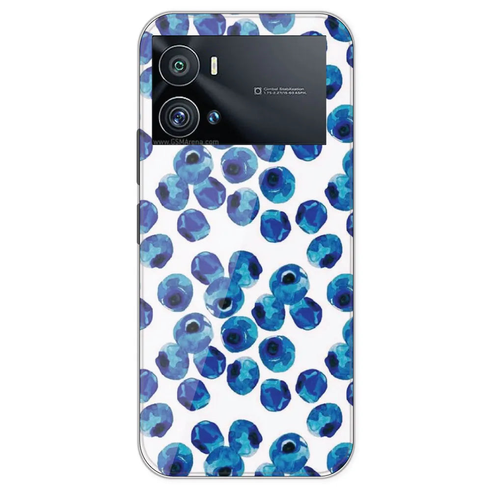 Blueberries - Printed Silicone Case For IQOO 9 Pro