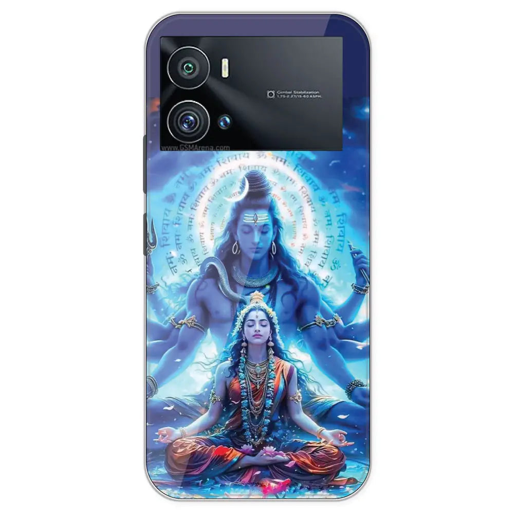 Shiv Parvati - Printed Silicone Case For IQOO 9 Pro