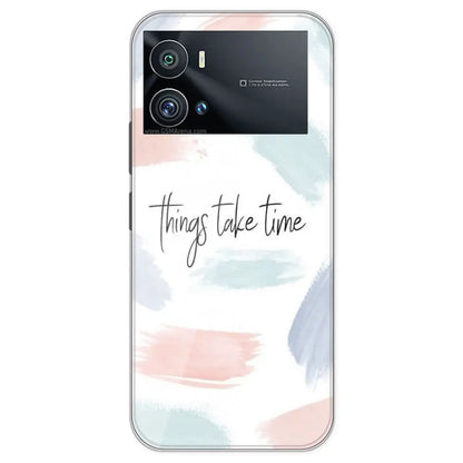 Things Take Time - Printed Silicone Case For IQOO 9 Pro
