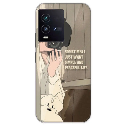 Photographer - Printed Silicone Case For IQOO 9SE