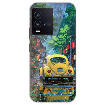 Yellow Bettle  - Printed Silicone Case For IQOO 9SE