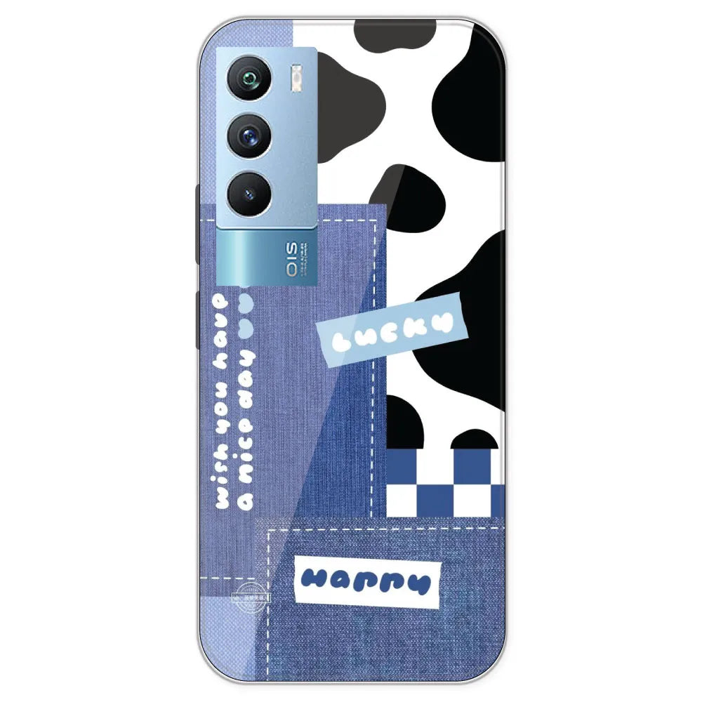 Cow Print Collage - Printed Silicone Case For IQOO 9T