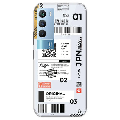 Barcode Labels - Printed Silicone Case For IQOO 9T
