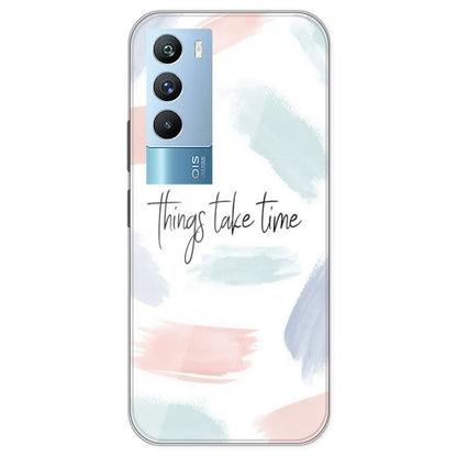 Things Take Time - Printed Silicone Case For IQOO 9T