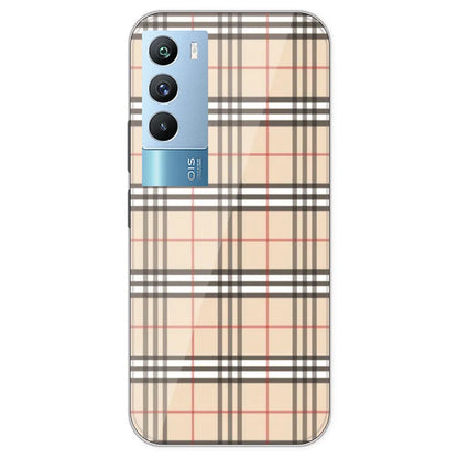 Yellow Checks - Printed Silicone Case For IQOO 9T