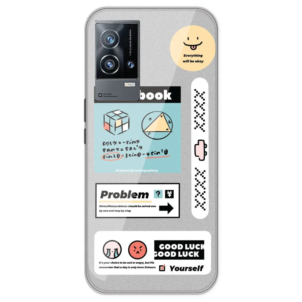 Exam Collage - Printed Silicone Case For IQOO 9
