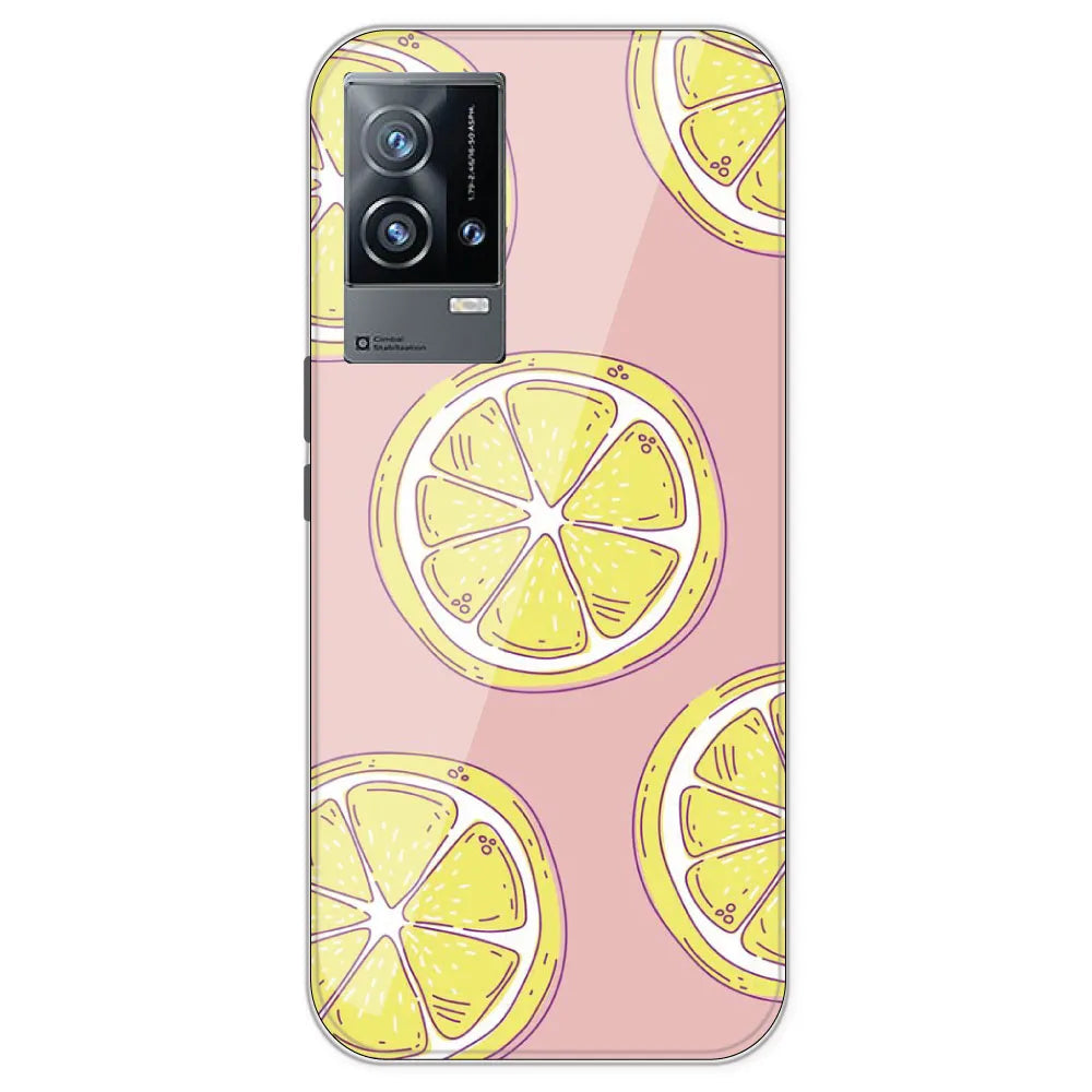 Lemonade - Printed Silicone Case For IQOO 9