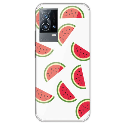 Watermelons - Clear Printed Silicone Case For IQOO 9