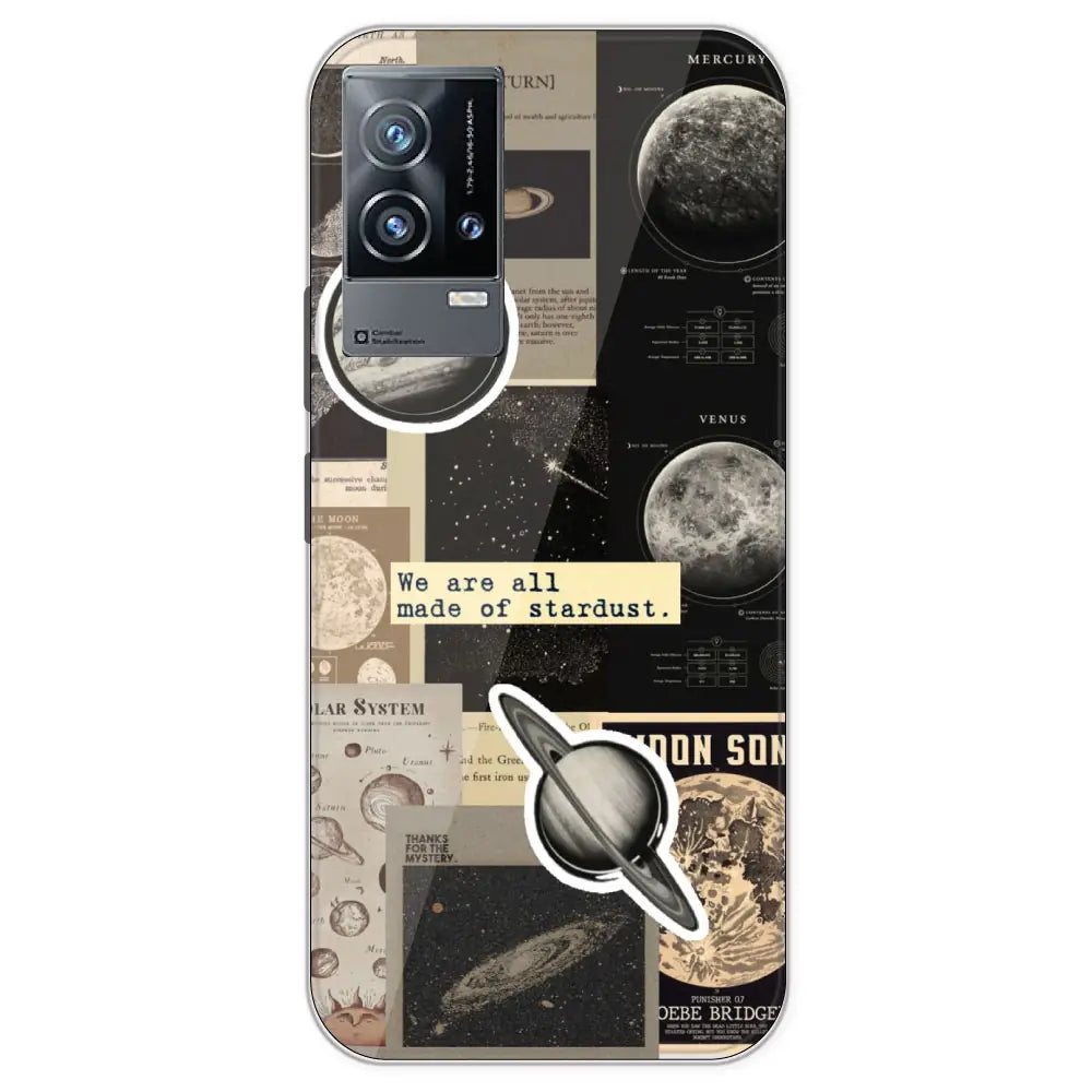 Planets - Printed Silicone Case For IQOO 9