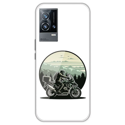 Biker - Printed Silicone Case For IQOO 9