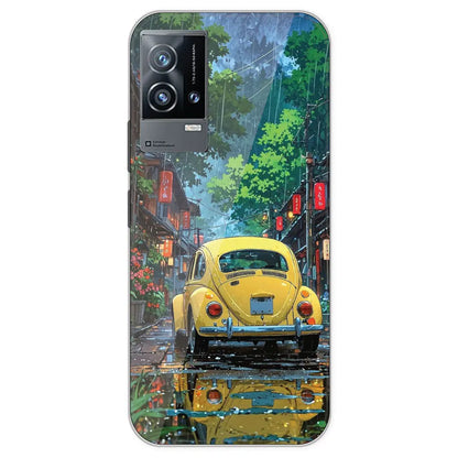 Yellow Bettle  - Printed Silicone Case For IQOO 9
