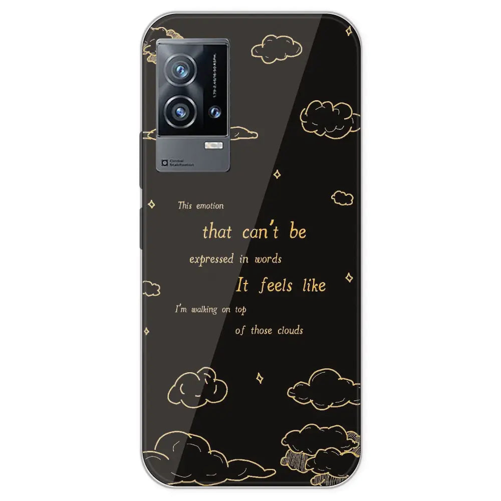 On Top Of Those Clouds - Printed Silicone Case For IQOO 9