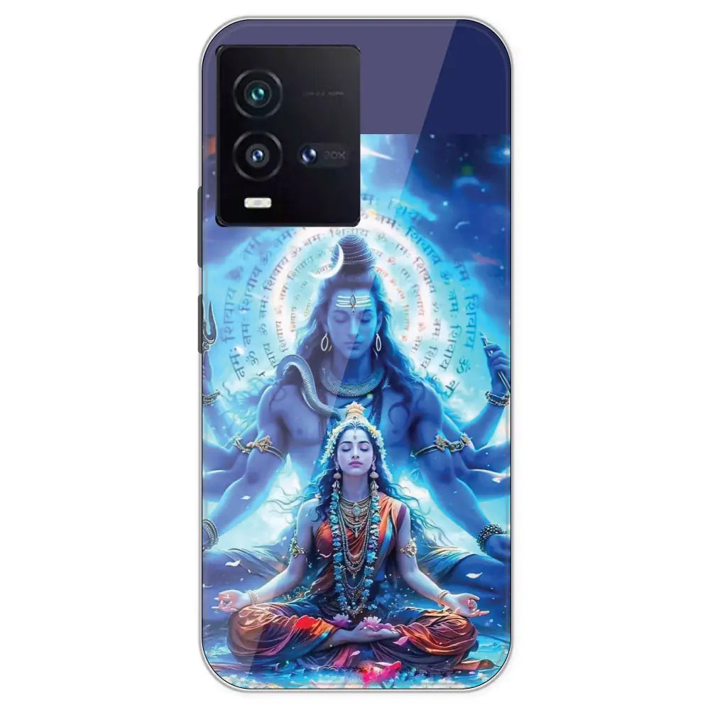 Shiv Parvati - Printed Silicone Case For IQOO 9SE