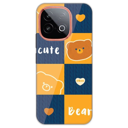 Cute Bear Collage - Printed Silicone Case For IQOO Neo 10