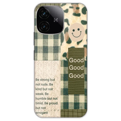 Patchwork Positivity - Printed Silicone Case For IQOO Neo 10R