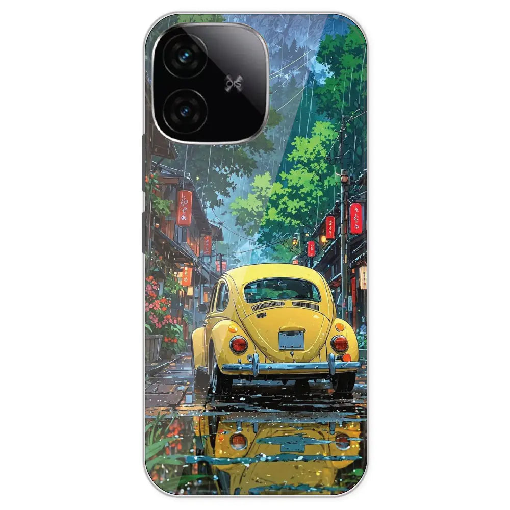 Yellow Bettle  - Printed Silicone Case For IQOO Neo 10R