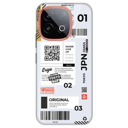 Barcode Labels - Printed Silicone Case For IQOO Neo 10