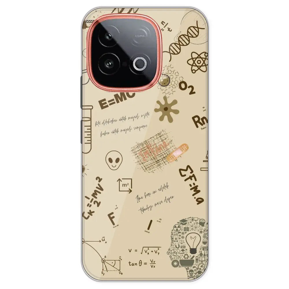 Physics Collage - Printed Silicone Case For IQOO Neo 10