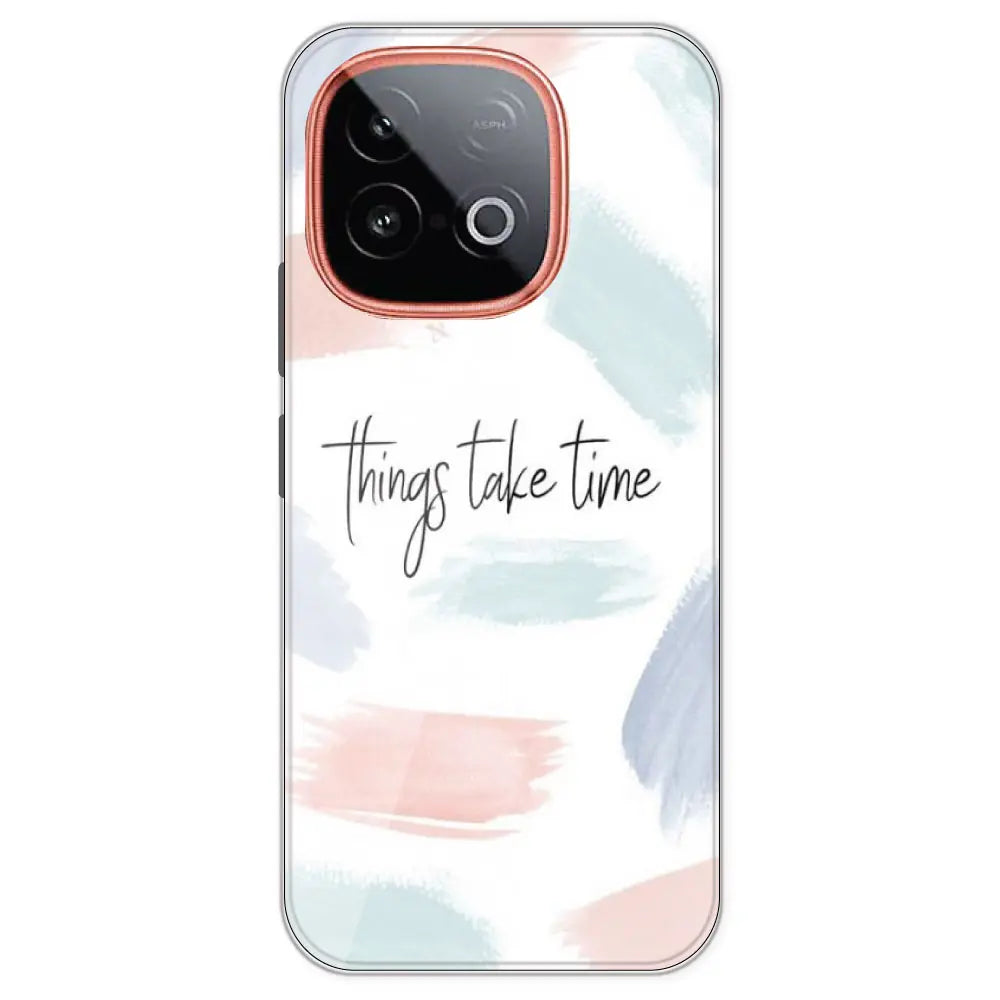 Things Take Time - Printed Silicone Case For IQOO Neo 10