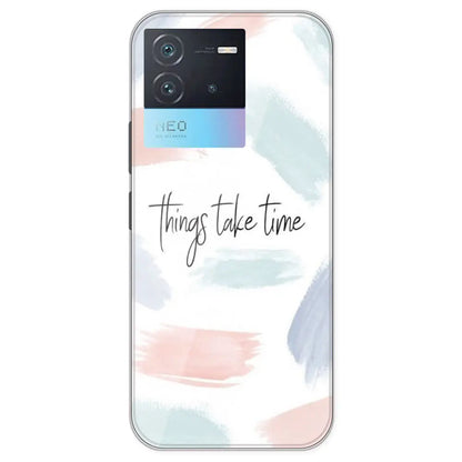 Things Take Time - Printed Silicone Case For IQOO Neo 6