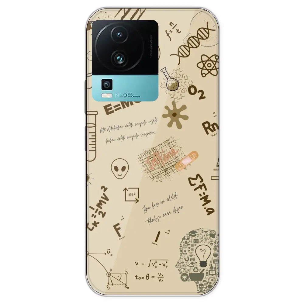 Physics Collage - Printed Silicone Case For IQOO Neo 7
